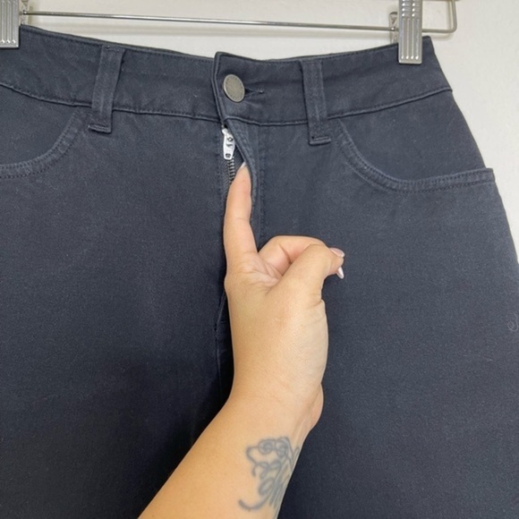 Universal‎ Standard Black Straight Leg High Rise Pants Size 2 Small - Picture 6 of 11